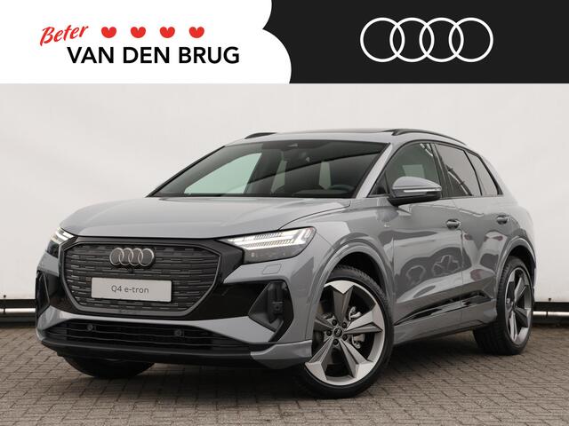 Audi Q4 e-tron S edition e-tron 45 82 kWh 210 kW / 286 PK Hatchba quattro | 21" Velgen | Pano | Trekhaak | Privacy glas |