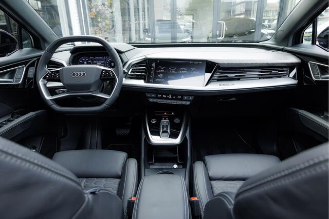 Audi Q4 e-tron 55 quattro Advanced 82 kWh Pano - RS-Zetels - Trekhaak