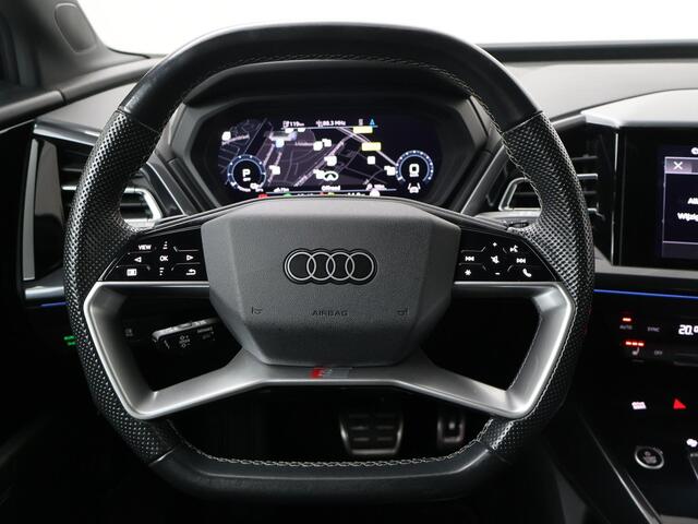 Audi Q4 e-tron 50 quattro Launch edition S Competition 77 kWh | 299 PK | Warmtepomp | Lederen interieur | S Line | Matrix LED koplampen |