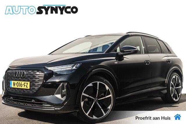 Audi Q4 e-tron 40 Launch edition S Competition 77 kWh | Panoramadak | 21 inch LMV | Adapt. Cruise | LED Matrix | Sonos