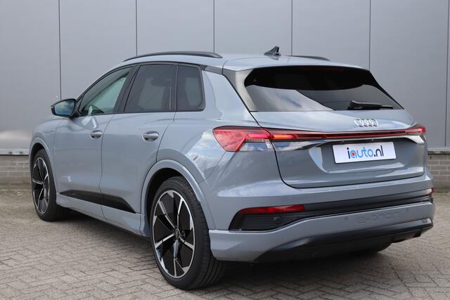Audi Q4 e-tron 35 S edition 55 kWh Black Optiek S-Line/Sonos/LED/ACC/Camera/Leder/Elek. klep/21"