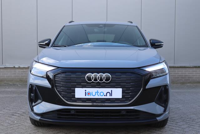 Audi Q4 e-tron 35 S edition 55 kWh Black Optiek S-Line/Sonos/LED/ACC/Camera/Leder/Elek. klep/21"
