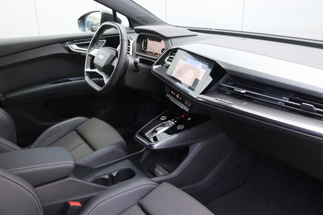 Audi Q4 e-tron 35 S edition 55 kWh Black Optiek S-Line/Sonos/LED/ACC/Camera/Leder/Elek. klep/21"