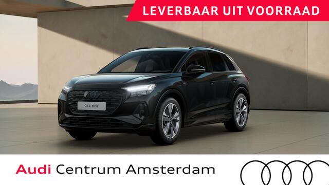 Audi Q4 e-tron 45 quattro S Edition 82 kWh panoramadak, achteruitrijcamera, SONOS soundsysteem, optiekpakket zwart plus, privacy glass, comfortpakket
