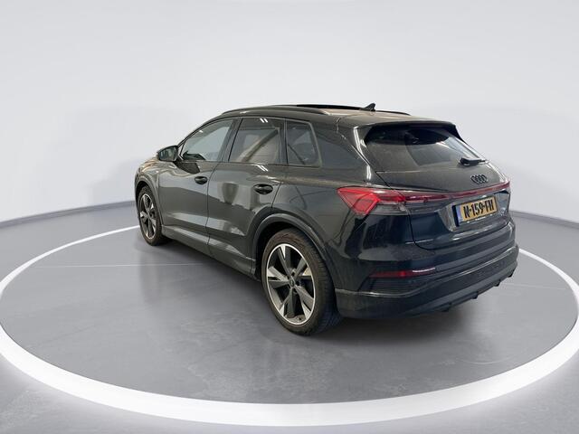 Audi Q4 e-tron 40 204pk Launch edition S Competition 77 kWh · Camera · Panoramadak · Warmtepomp · Sonos Audio · Elek. Trekhaak · 20'' Inch ·