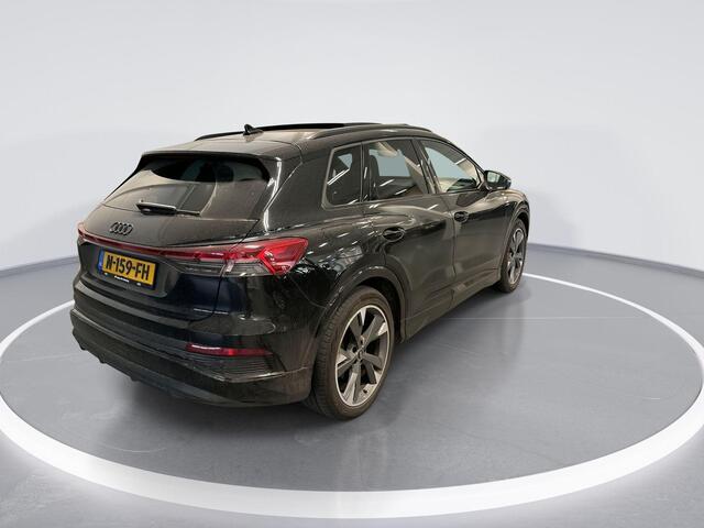 Audi Q4 e-tron 40 204pk Launch edition S Competition 77 kWh · Camera · Panoramadak · Warmtepomp · Sonos Audio · Elek. Trekhaak · 20'' Inch ·