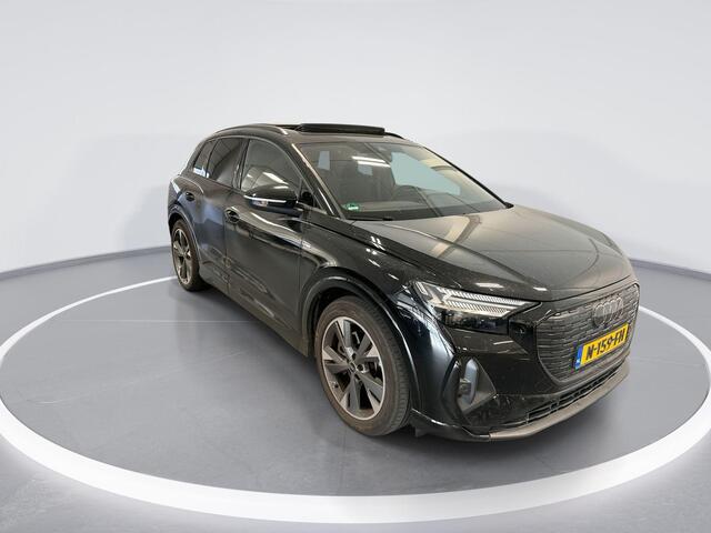Audi Q4 e-tron 40 204pk Launch edition S Competition 77 kWh · Camera · Panoramadak · Warmtepomp · Sonos Audio · Elek. Trekhaak · 20'' Inch ·