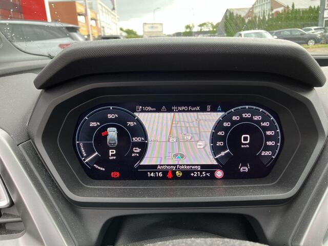 Audi Q4 e-tron 40 Advanced Edition 77 kWh · Panoramadak · Sonos Sound · Camera · ACC · Head-Up Display · Optiekpakket Zwart · Stoelverwarming · Elek. Achterklep ·