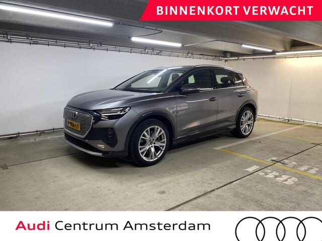 Audi Q4 e-tron 40 Advanced edition 77 kWh 204 pk | Navigatie | Warmtepomp | Parkeersensoren achter | Autom. airco (3 zones) | Matrix LED koplampen | Lichtmetalen velgen 20" |