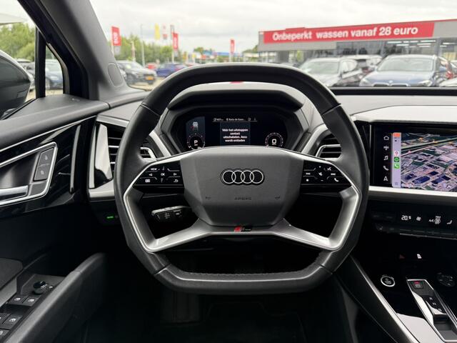 Audi Q4 e-tron 40 Advanced edition 77 kWh Trekhaak ACC LED 20 Inch Matrix LED Audi DSP MMI navigatie plus