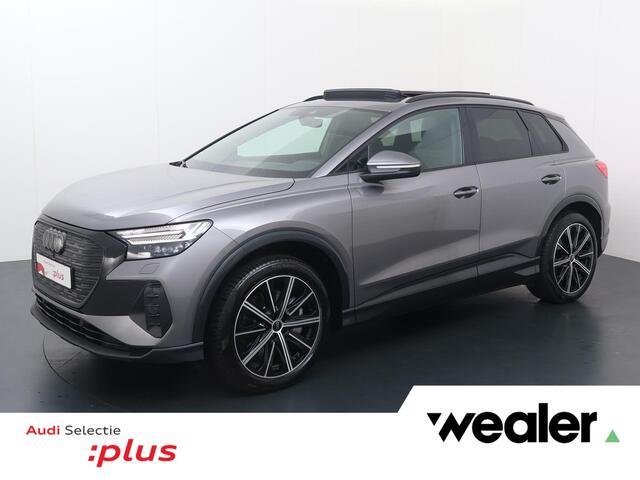 Audi Q4 e-tron 45 quattro Advanced edition 82 kWh | 286 PK | automaat | SoH 96% | Multifunctioneel stuurwiel | Stoelverwarming | Panoramadak |