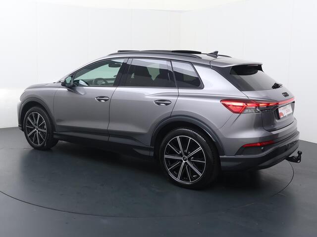 Audi Q4 e-tron 45 quattro Advanced edition 82 kWh | 286 PK | automaat | SoH 96% | Multifunctioneel stuurwiel | Stoelverwarming | Panoramadak |