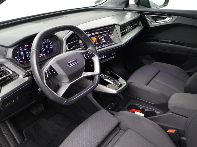 Audi Q4 e-tron 45 quattro Advanced edition 82 kWh | 286 PK | automaat | SoH 96% | Multifunctioneel stuurwiel | Stoelverwarming | Panoramadak |