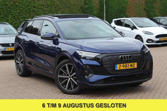 Audi Q4 e-tron 45 S Edition 82 kWh / Panoramadak / Camera / 20'' / Sfeerverlichting / Half leder / Navigatie / DAB / Stoelverwarming / ACC