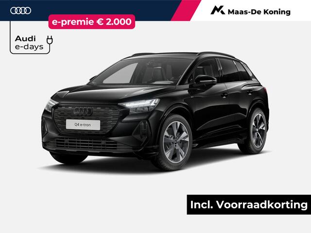 Audi Q4 e-tron 40 S Edition 204 PK · Assistentiepakket plus · Comfortpakket · Lichtpakket plus ambient light