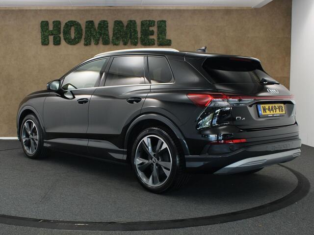 Audi Q4 e-tron 40 Launch Edition 77 kWh - SOH 92% - DODEHOEKDETECTIE - NAVIGATIESYSTEEM FULL-MAP - ELEKTRISCHE ACHTERKLEP - ACHTERUITRIJCAMERA - CLIMATE CONTROL - HEAD-UP DISPLAY - VOORSTOELEN VERWARMD - PARKEERSENSOREN ACHTER