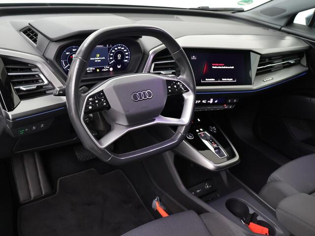 Audi Q4 e-tron 40 Launch edition Advanced Plus 77 kWh | 204 PK | SoH 89% | Panoramadak | Warmtepomp | 21"LM velgen | Matrix LED koplampen |