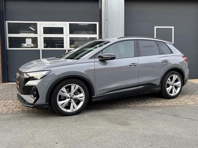 Audi Q4 e-tron 40 Launch edition S Competition 77 kWh trekhaak inklapbaar |Warmtepomp | PDC V+A | voorverwarming| Carplay