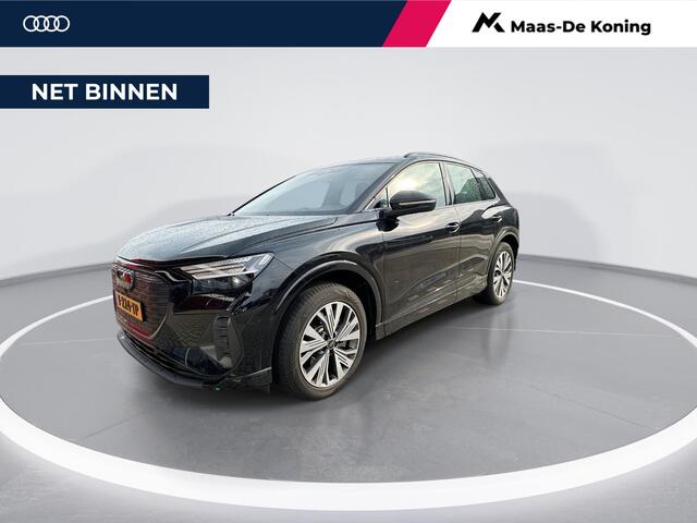 Audi Q4 e-tron 40 Advanced Edition 77 kWh 204pk · Camera · Matrix LED · Optiekpakket Zwart · Apple/Android Car Play · Elek. Achterklep · Stoelverwarming · ACC ·