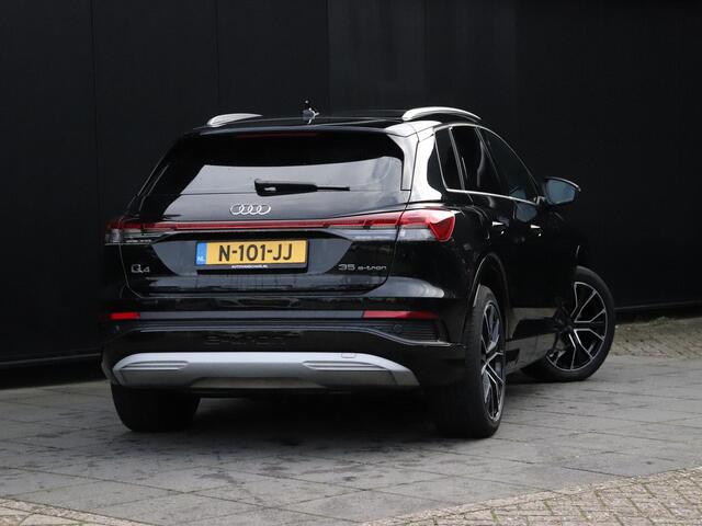 Audi Q4 e-tron 35 Launch edition Advanced Plus 55 kWh | S-LINE | PANODAK | WARMTEPOMP | CAMERA | APPLE CARPLAY | STOELVERW. | NIEUWSTAAT |