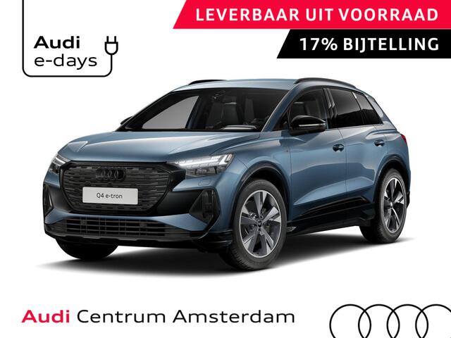 Audi Q4 e-tron 45 S edition Competition 82 kWh 286 pk | Assistentiepakket plus | Comfortpakket | Optiekpakket zwart plus | Ambient verlichting |