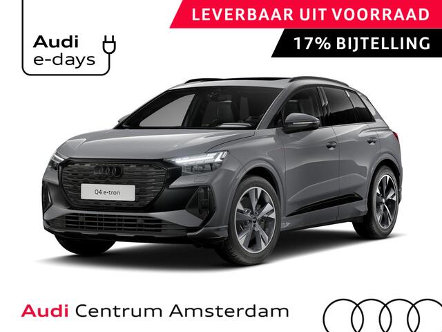 Audi Q4 e-tron 45 S edition Competition 82 kWh 286 pk | Assistentiepakket plus | Glazen panoramadak | Comfortsleutel | Comfortpakket |