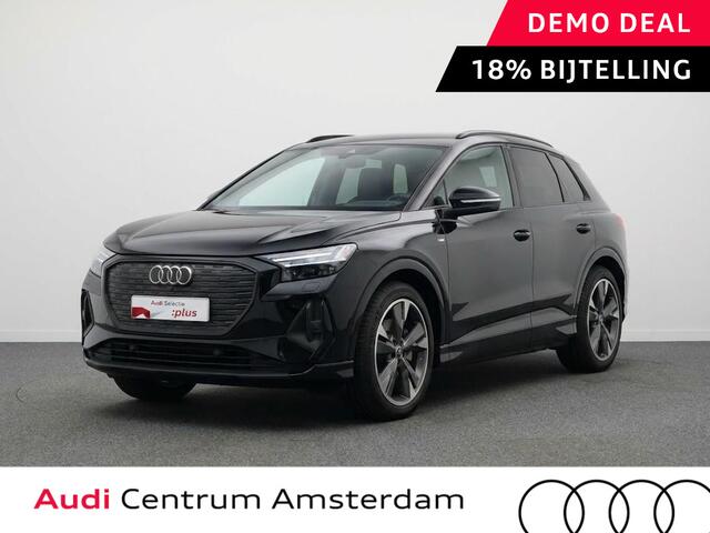 Audi Q4 e-tron 45 quattro S Edition 82 kWh 286pk | Panoramadak | Elektrisch verstelbare stoelen | 20 inch Lichtmetalen velgen | Adaptieve cruise controle
