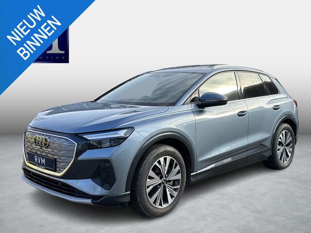 Audi Q4 e-tron 40 Launch edition Advanced Plus 77 kWh SOH 92% | S-Line interieur | Panoramadak | Stoelverwarming | Elektrische achterklep | Luxe bekleding | Rijklaar met 12 mnd BOVAG garantie
