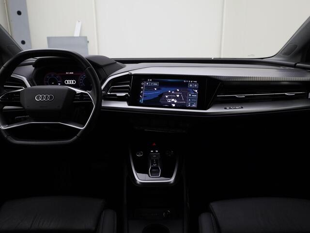 Audi Q4 e-tron 40 Launch edition Advanced Plus 77 kWh 204pk · Leder · Trekhaak · Sonos soundsystem · Camera · Stoelverwarming · Adaptive Cruise Control ·