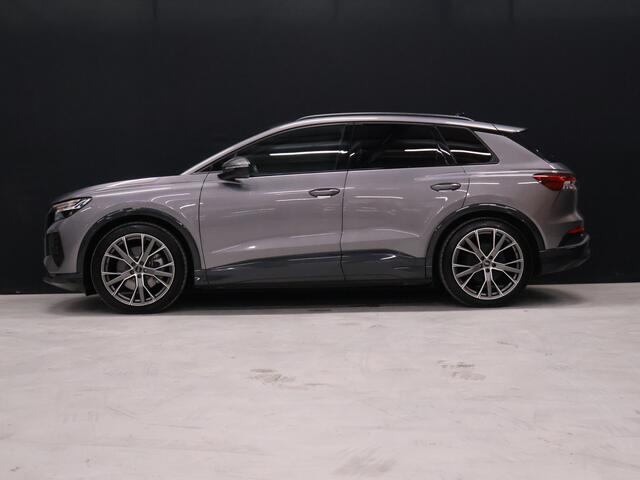 Audi Q4 e-tron 40 Launch edition Advanced Plus 77 kWh [APPLE CARPLAY, ANDROID, DIGITAL DASH, STOELVERWARMING, ADAPTIVE CRUISE, CAMERA, PDC V+A, ELEK. ACHTERKLEP, CLIMATE, NIEUWSTAAT]