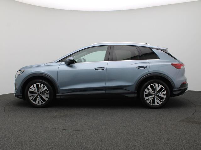 Audi Q4 e-tron 40 Launch edition Advanced 77 kWh 204PK Aut. SOH 95%, Warmtepomp, Dynamic Chassis, Adaptieve Cruise, Elektr. Achterklep, Clima, Matrix LED-Verlichting, 19" LM Velgen