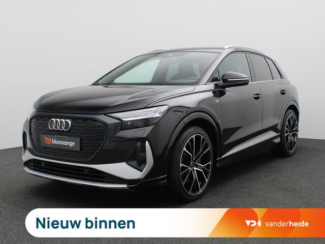 Audi Q4 e-tron 40 S edition 77 kWh 204PK Aut. SOH 96%, Warmtepomp, Dynamic Chassis, Adaptieve Cruise Controle, Matrix LED-Verlichting, 20" LM Velgen, Stoelverwarming, Elektr. Achterklep