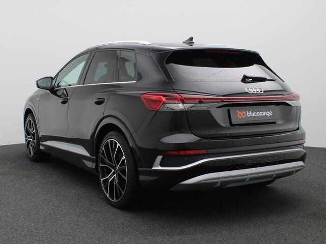 Audi Q4 e-tron 40 S edition 77 kWh 204PK Aut. SOH 96%, Warmtepomp, Dynamic Chassis, Adaptieve Cruise Controle, Matrix LED-Verlichting, 20" LM Velgen, Stoelverwarming, Elektr. Achterklep