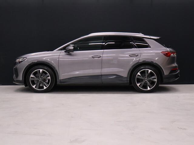 Audi Q4 e-tron 40 Advanced edition 77 kWh [VOL LEDER, VIRTUAL COCKPIT, STOELVERWARMING, BLUETOOTH, NAVIGATIE, PDC VOOR+ACHTER, SCHAKELFLIPPERS, NIEUWSTAAT]