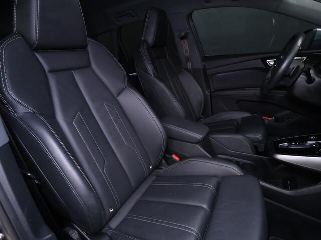 Audi Q4 e-tron 40 Advanced edition 77 kWh [VOL LEDER, VIRTUAL COCKPIT, STOELVERWARMING, BLUETOOTH, NAVIGATIE, PDC VOOR+ACHTER, SCHAKELFLIPPERS, NIEUWSTAAT]