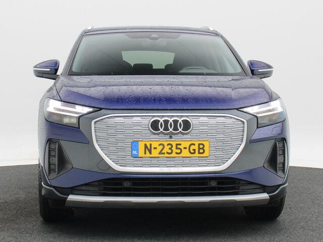 Audi Q4 e-tron 40 205 Pk Automaat Launch edition Advanced 77 kWh SOH 94% | Navigatie | Full LED | Virtual Cockpit | Stoel Verwarming | 19 Inch | 57.210 Km !!