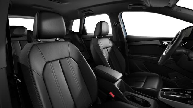 Audi Q4 e-tron 40 Edition 77 kWh Optiekpakket zwart - Comfortpakket - MMI navigatie plus - Assistentiepakket plus - Veiligheidspakket plus - Privacy glas - Delen in glasoptiek zwart - Warmtewerend glas -