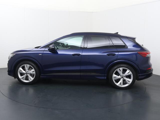 Audi Q4 e-tron 40 Launch edition S Competition 77 kWh | 204 PK | SoH 90% | Matrix LED koplampen | Warmtepomp | S line | Navigatiesysteem | Audi sound system |