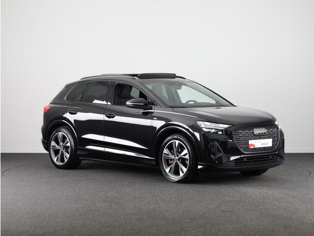 Audi Q4 e-tron 40 Launch edition S Competition 77 kWh 204pk | SoH 93% | Panoramadak | Head-up Display | Navigatie | Stoelverwarming