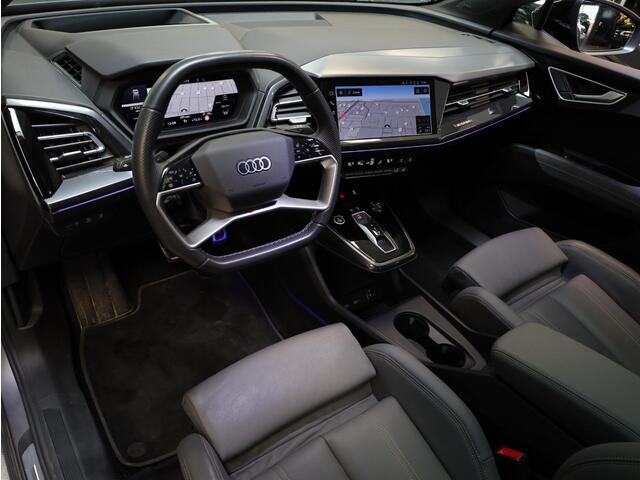 Audi Q4 e-tron 40 Edition One SOH 93% 77 kWh 2x S-Line Panodak | Leer | Head-up | Sonos | Memory | Matrix | Keyless | 21"Inch |