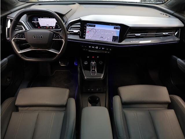 Audi Q4 e-tron 40 Edition One SOH 93% 77 kWh 2x S-Line Panodak | Leer | Head-up | Sonos | Memory | Matrix | Keyless | 21"Inch |
