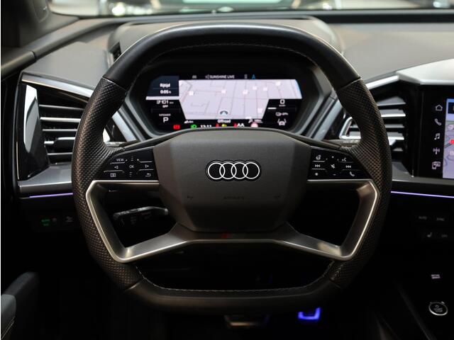 Audi Q4 e-tron 40 Edition One SOH 93% 77 kWh 2x S-Line Panodak | Leer | Head-up | Sonos | Memory | Matrix | Keyless | 21"Inch |