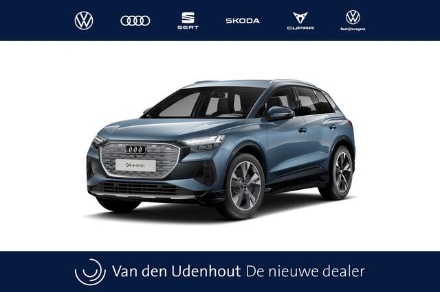 Audi Q4 e-tron Q4 45 e-tron quattro 286 1AT Advanced edition Automaat | Velgen, 5-Y-spaak, grafietgrijs, glansgedraaid