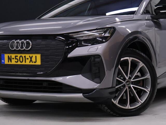 Audi Q4 e-tron 40 Launch edition Advanced Plus 77 kWh [MEMORY SEATS, ADAPTIVE CRUISE CONTROL, APPLE CARPAY, ANDROID AUTO, HUD, SONOS, ACHTERUITRIJCAMERA, PDC V+A, STUURVERWARMING, NIEUWSTAAT]