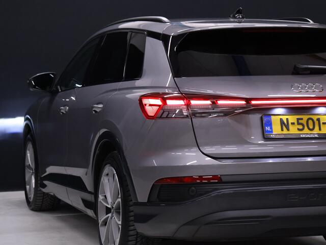 Audi Q4 e-tron 40 Launch edition Advanced Plus 77 kWh [MEMORY SEATS, ADAPTIVE CRUISE CONTROL, APPLE CARPAY, ANDROID AUTO, HUD, SONOS, ACHTERUITRIJCAMERA, PDC V+A, STUURVERWARMING, NIEUWSTAAT]