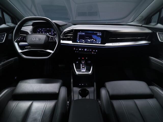 Audi Q4 e-tron 40 Launch edition Advanced Plus 77 kWh [MEMORY SEATS, ADAPTIVE CRUISE CONTROL, APPLE CARPAY, ANDROID AUTO, HUD, SONOS, ACHTERUITRIJCAMERA, PDC V+A, STUURVERWARMING, NIEUWSTAAT]