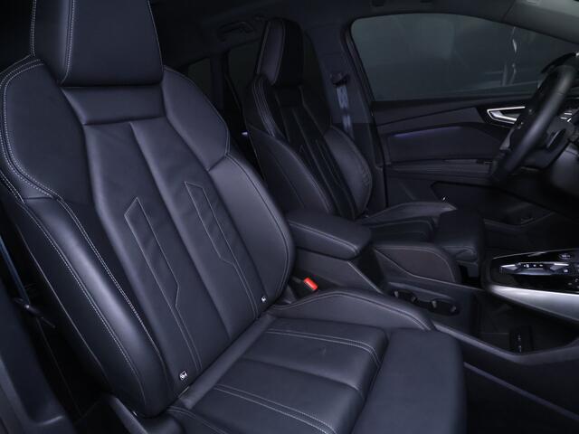 Audi Q4 e-tron 40 Launch edition Advanced Plus 77 kWh [MEMORY SEATS, ADAPTIVE CRUISE CONTROL, APPLE CARPAY, ANDROID AUTO, HUD, SONOS, ACHTERUITRIJCAMERA, PDC V+A, STUURVERWARMING, NIEUWSTAAT]