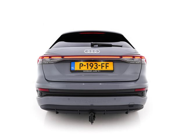 Audi Q4 e-tron 40 Launch edition S Competition 77 kWh [ 3-Fase -11kW ] {SOH-93%} (INCL-BTW) *HEATPUMP | LEATHER-FABRIC | SONOS-AUDIO | MATRIX-LED | ADAPTIVE-CRUISE | HEATED-SPORTSEATS | AMBIENTLIGHT | DIGI-COCKPIT | CAMERA | KEYLESS | DAB+ | NAVI-FULLMAP | TOWBAR | PRIV