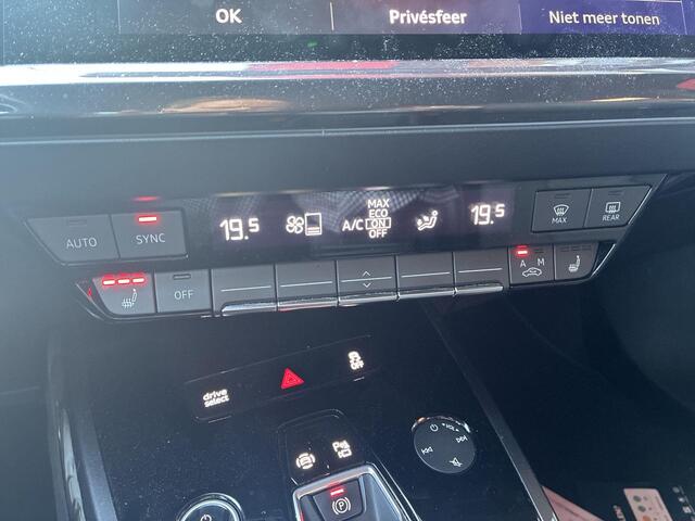 Audi Q4 e-tron 40 204pk Launch Edition S Competition 77 kWh · Panoramadak · Camera · Matrix LED · Sonos Sound · Optiekpakket Zwart · Stoelverwarming ·