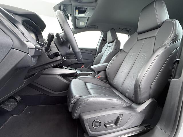 Audi Q4 e-tron 50 Quattro 300pk BOMVOL 82kWh SOH 95% Leer Warmtepomp SONOS®-Hifi Navi Camera Adap.Cruise Elek.Stoelen+Memory+Verwarming Apple Carplay Android Auto Head-Up Pdc Launch Ed. Advanced Plus DAB Matrix LED Lmv ¤ 76.000 nieuw 1e Eigenaar Origineel Nederlandse A